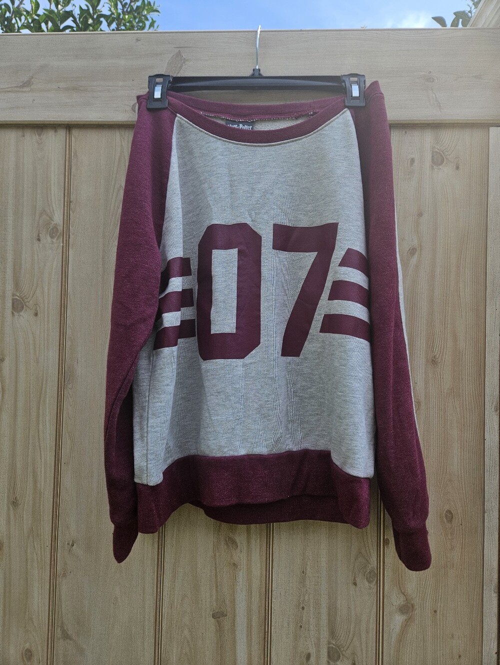 Harry Potter Number 7 Sweatshirt